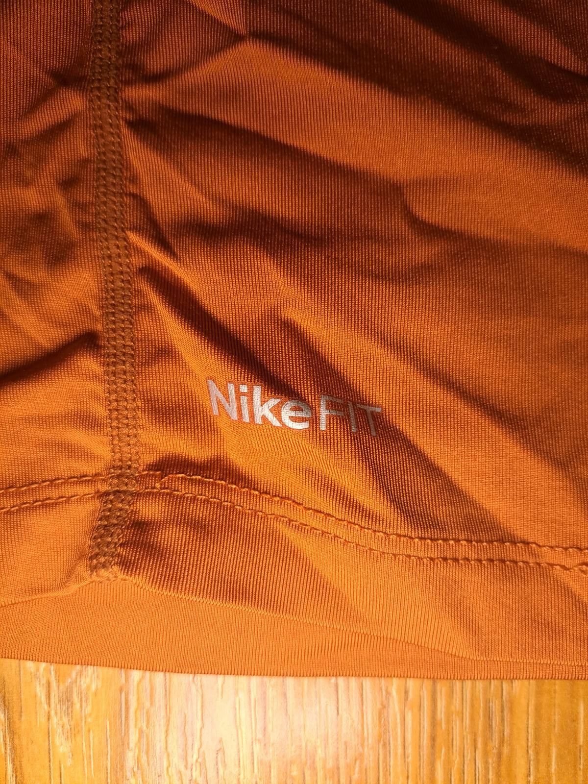 Nike Nike Pro Athletic Shirt Boy Large 14-16 Orange White Fit Size ONE SIZE - 5 Thumbnail