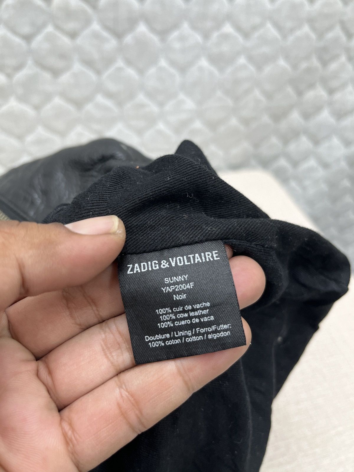 Zadig & Voltaire 🔥🔥🔥STEALS ZADIG & VOLTIARE COW LEATHER BAG Size ONE SIZE - 16 Thumbnail