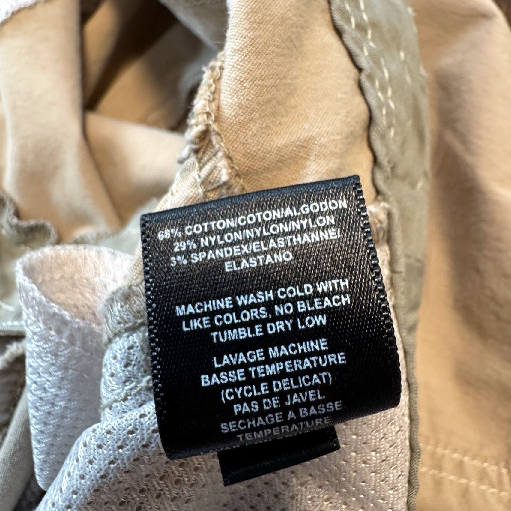 Vintage Kuhl Pants Mens 34x32 Beige Outdoor Hiking Vented Cargo Pants Size US 34 / EU 50 - 6 Thumbnail