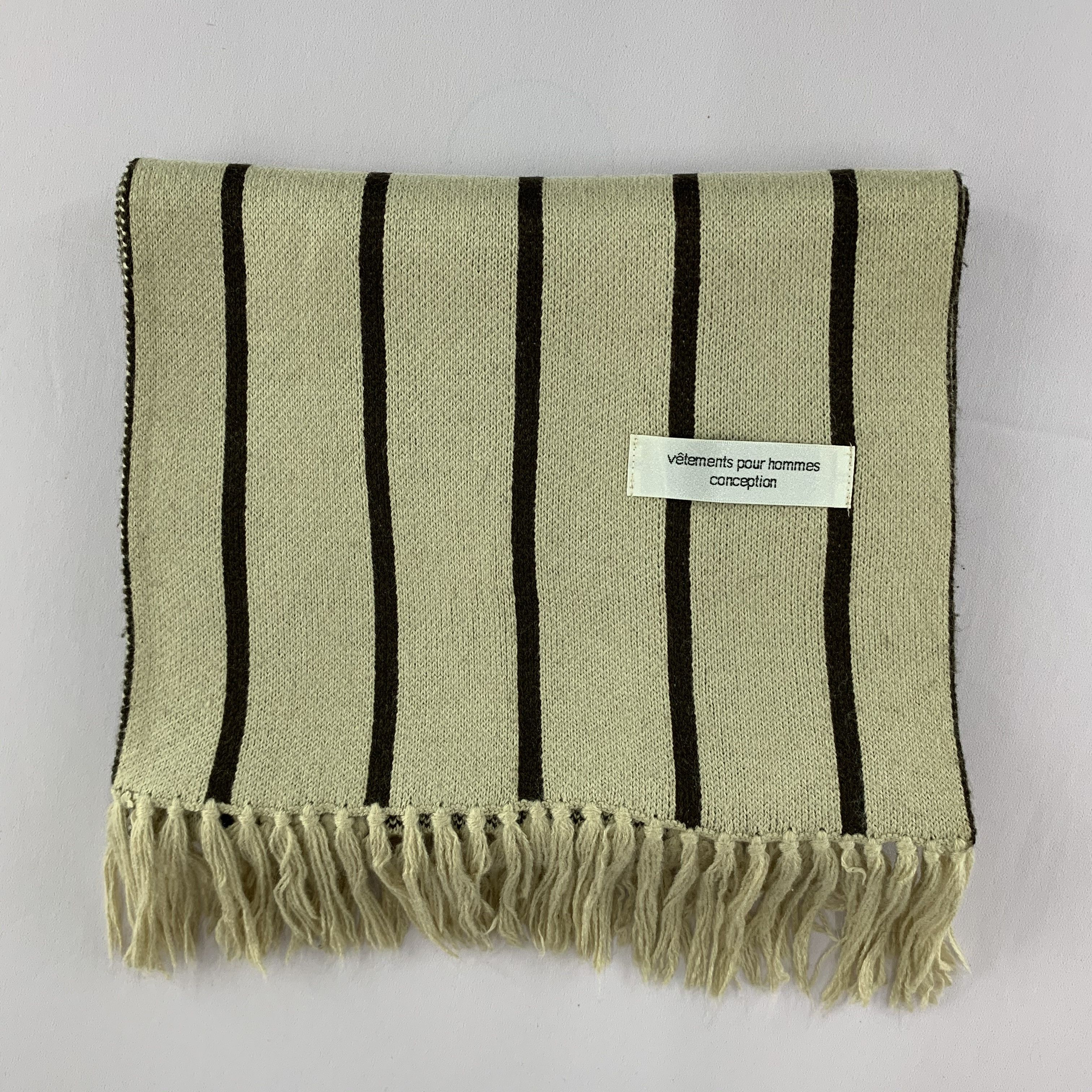 Vintage Vintage Scarf Wool Muffler Neck Wrap BL4022 Size ONE SIZE - 5 Thumbnail