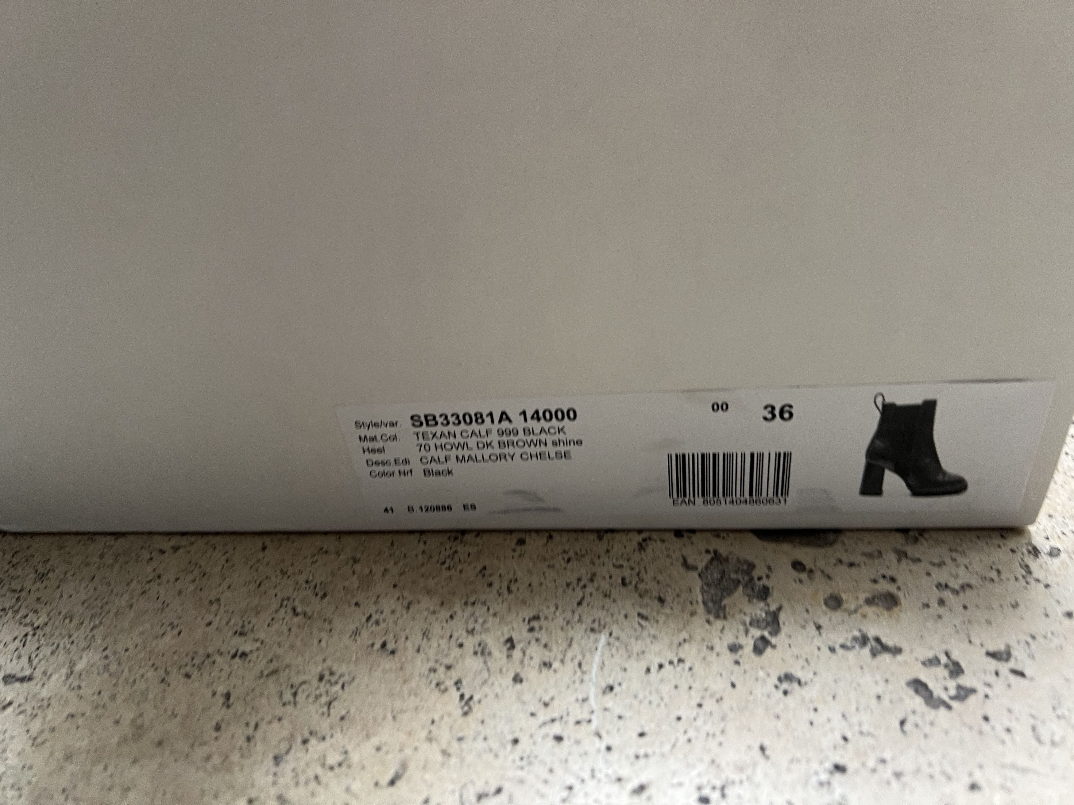 See by Chloe Mallory glossed-leather Chelsea boots Size US 6 / IT 36 - 3 Thumbnail