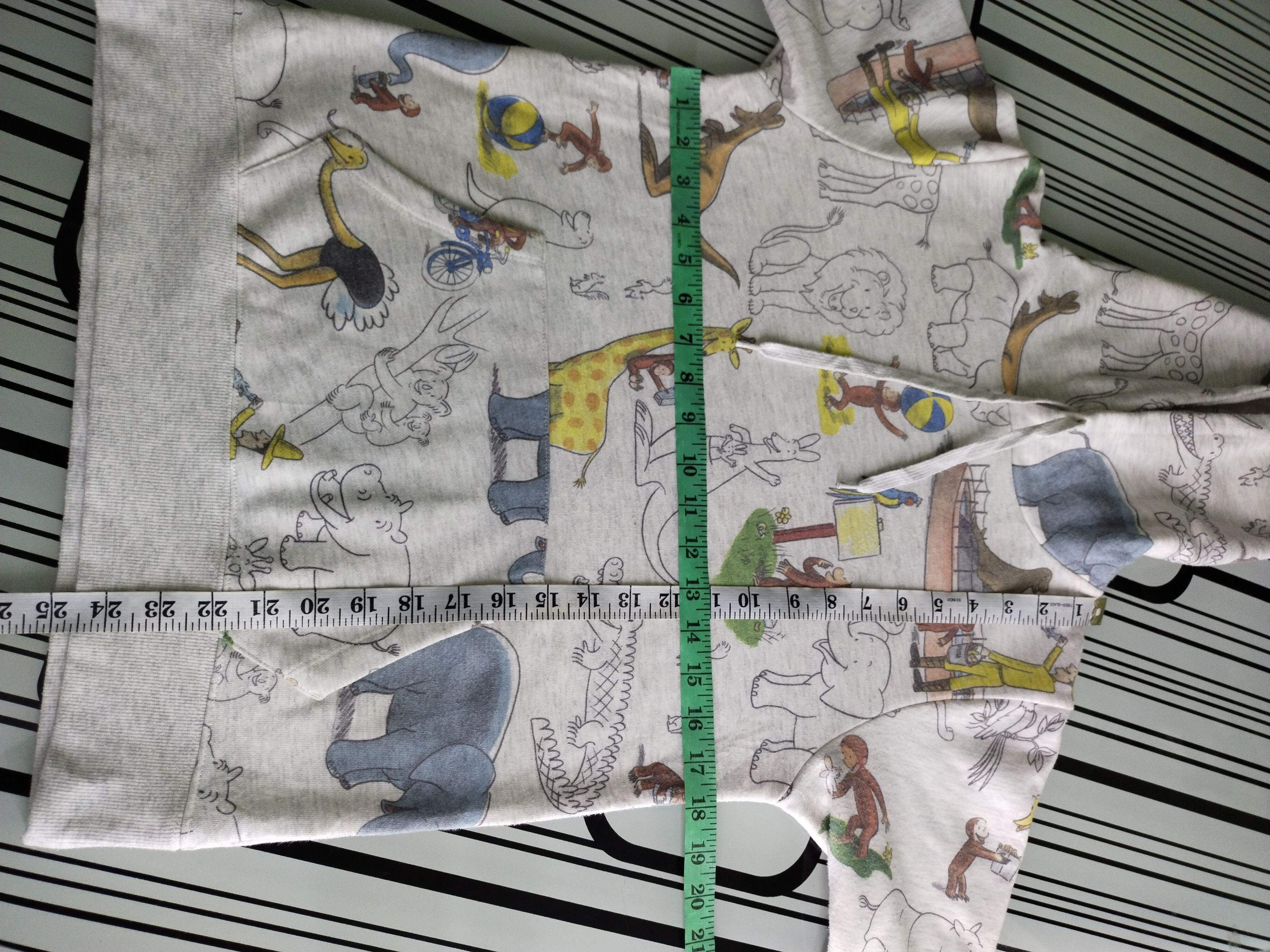 Vintage 🔥 Vtg Zoo Animals Print Graniph Hoodie Size US S / EU 44-46 / 1 - 10 Thumbnail