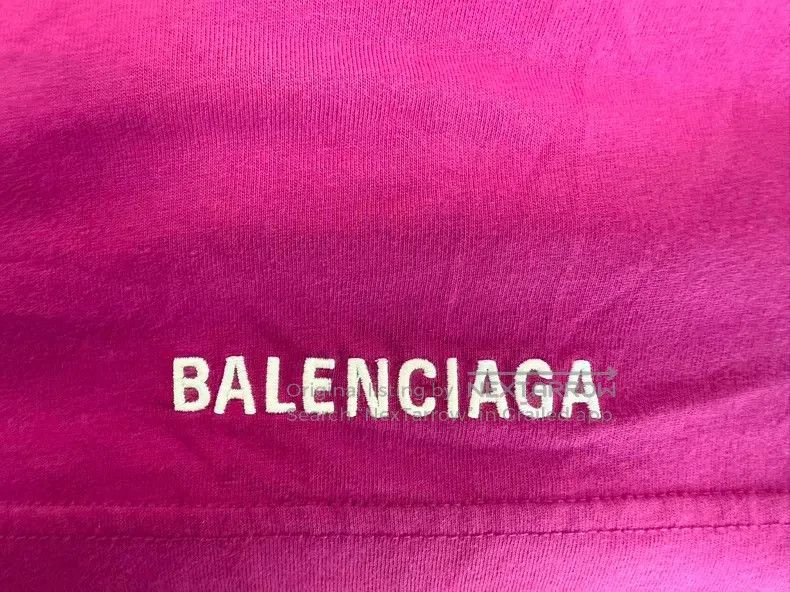 Balenciaga Balenciaga Solid color round neck cotton short-sleeve T-sh Size US S / EU 44-46 / 1 - 3 Thumbnail