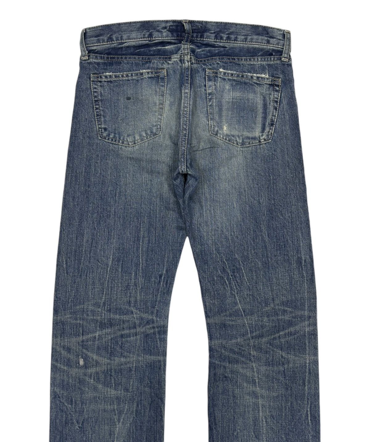 Hysteric Glamour 🇯🇵DMG DOMINGO BY SPELLBOUND DISTRESSED DENIM JEANS Size US 31 - 4 Thumbnail