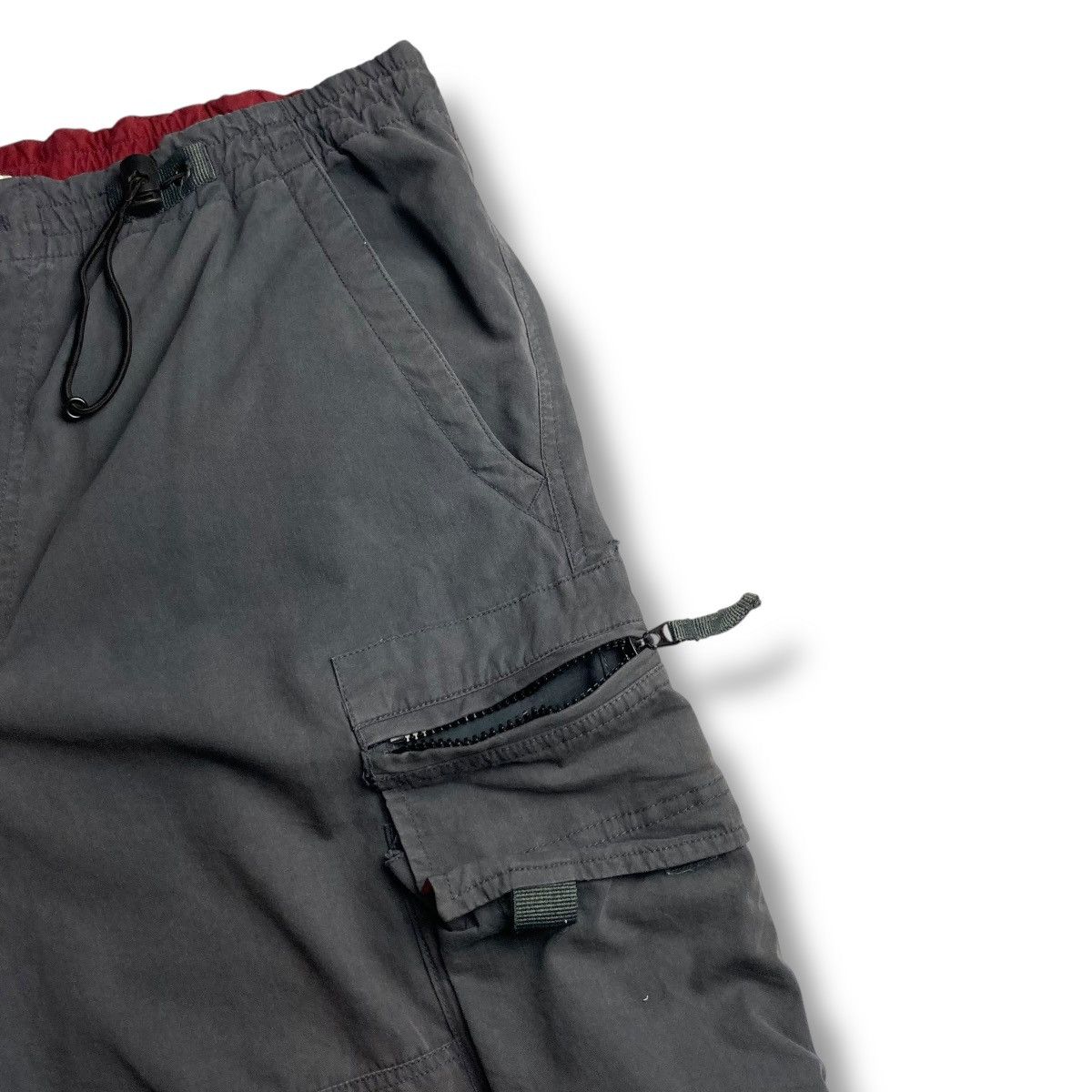 Patrick Cox COX UTILITY TACTICAL NYLON BLEND CARGO PANTS Size US 32 / EU 48 - 4 Thumbnail