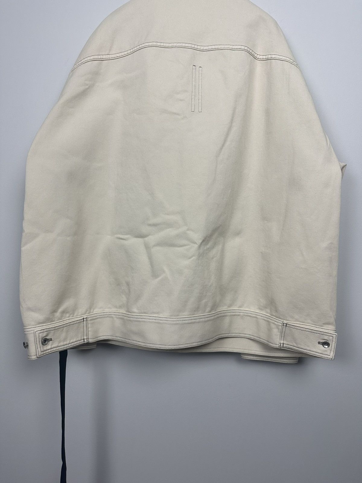 Rick Owens DRKSHDW Coated Jumbo Denim Worker Jacket Size US XXL / EU 58 / 5 - 6 Thumbnail