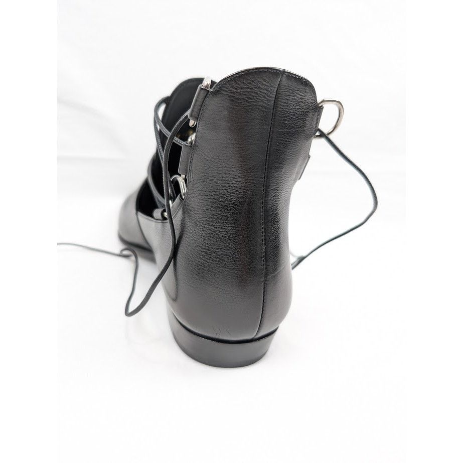 Saint Laurent Paris o1rshd1 Goth 15 Lace Up Shoes in Nero Size US 8 / EU 41 - 10 Thumbnail
