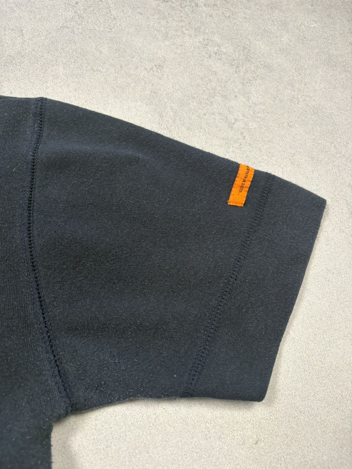 Diesel Diesel 00s D#4 S.L Graphic T Shirt Faded Navy Y2K Vintage L Size L / US 10 / IT 46 - 11 Thumbnail