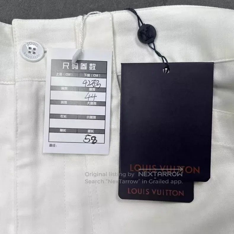 Louis Vuitton Louis Vuitton White cargo shorts Size US 42 / EU 58 - 5 Thumbnail