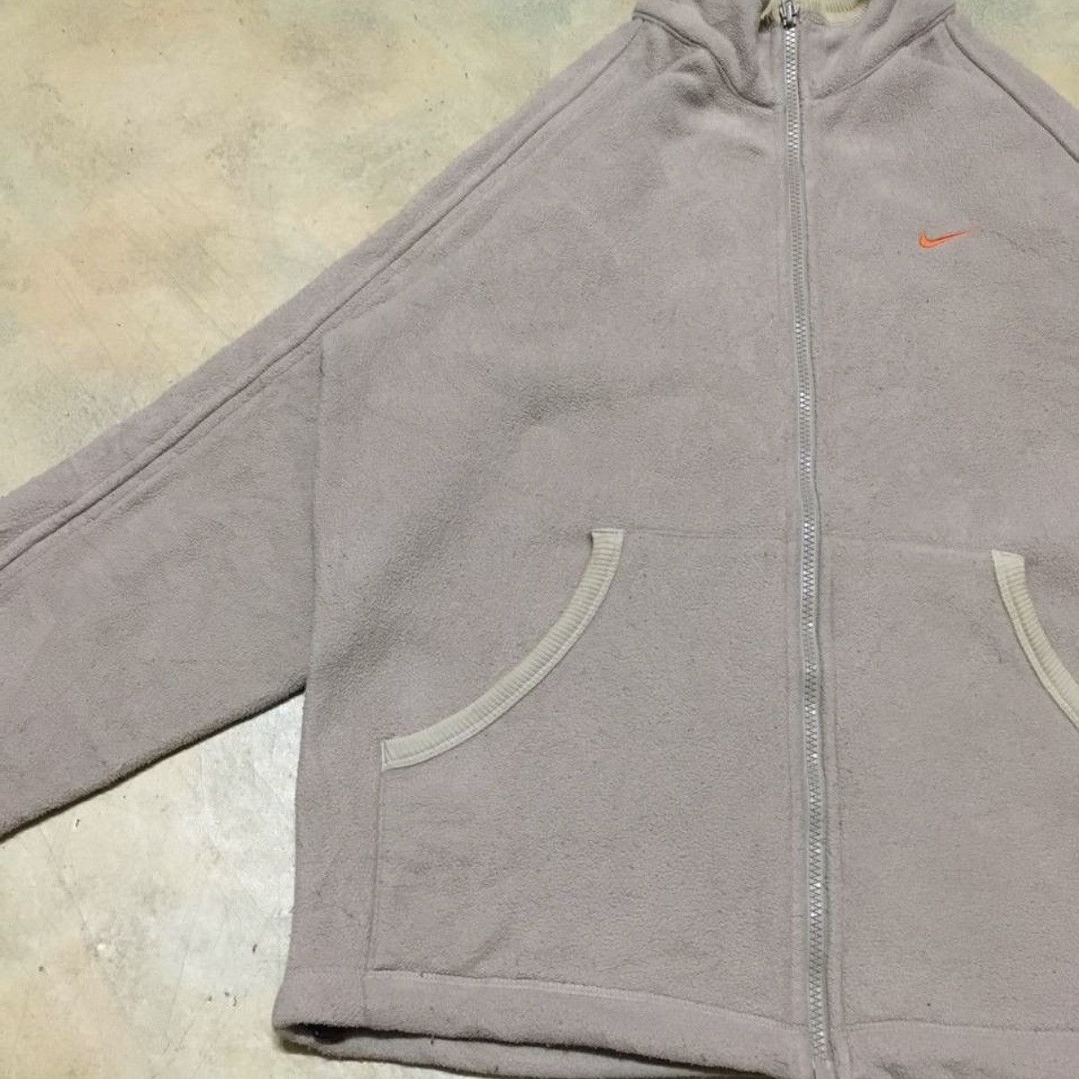 Nike Nike Small Logo Fleece Zipper Sweater Jacket Size US M / EU 48-50 / 2 - 3 Thumbnail