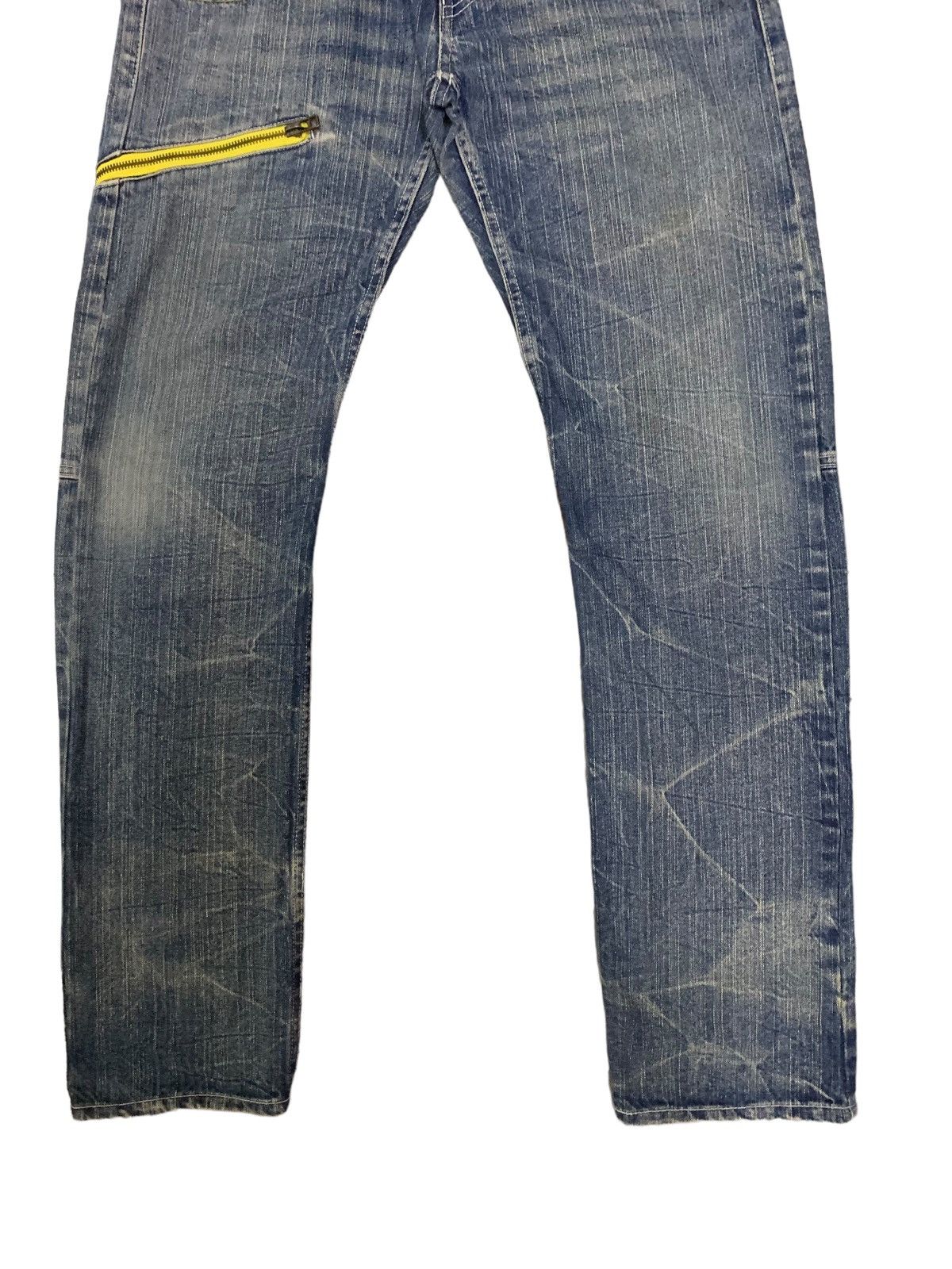 If Six Was Nine × Japanese Brand × Le Grande Bleu (L.G.B.) Vintage Japanese Jack Serika Double Waist Punk Jeans Size US 30 / EU 46 - 6 Thumbnail