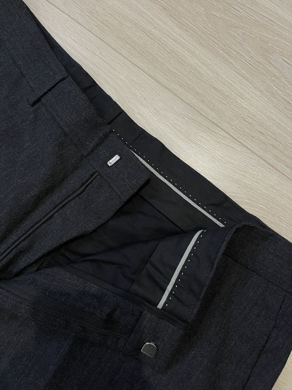 Hugo Boss Vintage wool trousers classic pants W38 Size US 38 / EU 54 - 5 Thumbnail