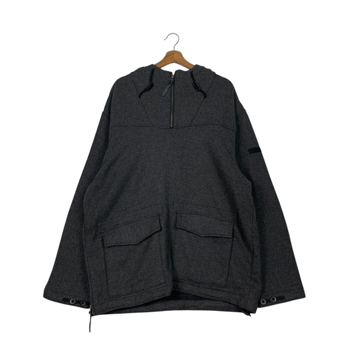 Gap GAP Half Zip Pullover Wool Hoodies Anorak Jacket #2310-C103 Size US L / EU 52-54 / 3 - 1 Thumbnail