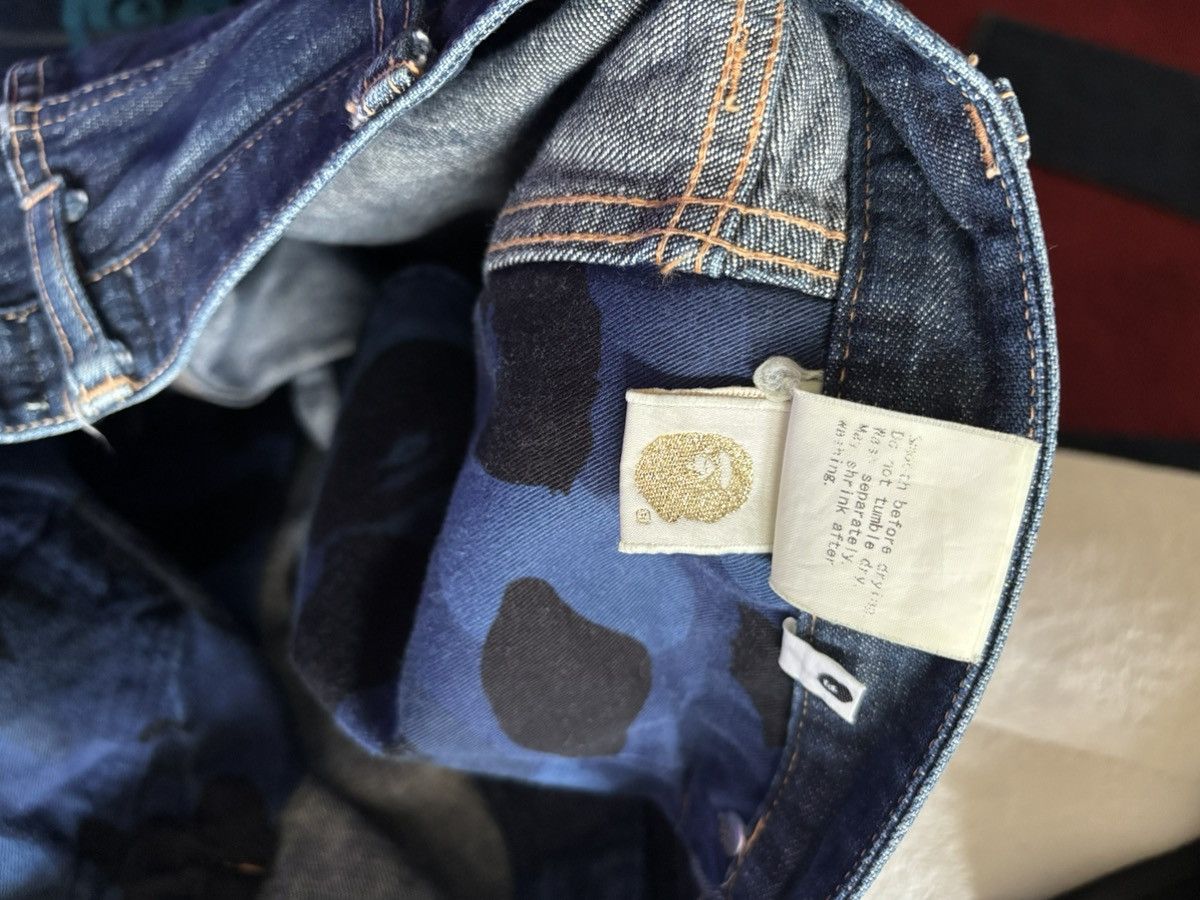 Bape Vintage Bape Denim Jeans Size XL (32-36) Nigo Era Size US 34 / EU 50 - 11 Thumbnail