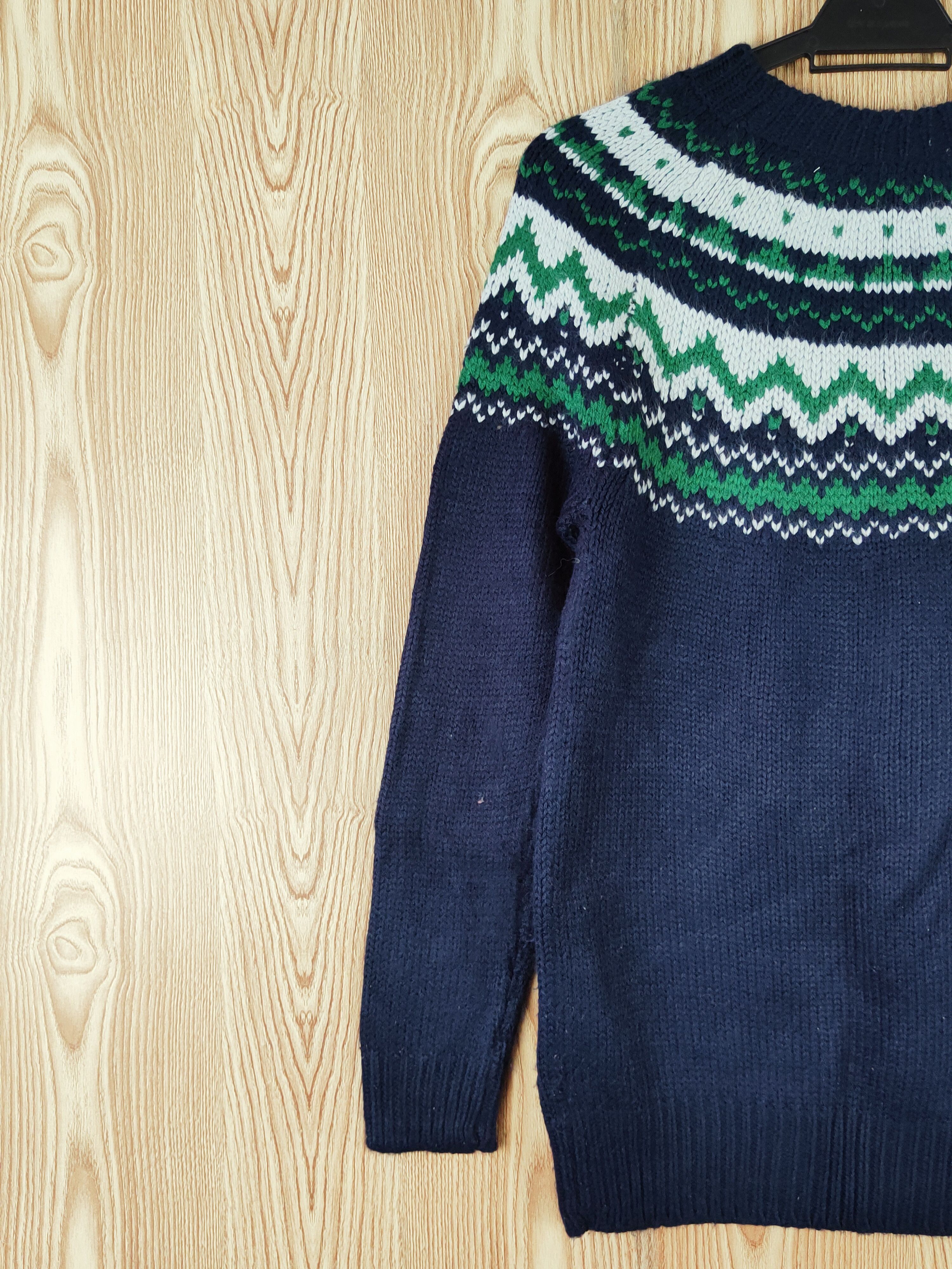 Japanese Brand Another Branch Navy Knitwear Sweatshirts #W660 Size US S / EU 44-46 / 1 - 8 Thumbnail