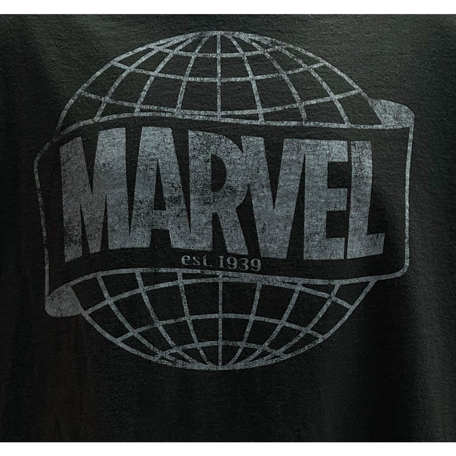 Marvel Comics Marvel Comics Retro Globe Logo T-Shirt XXL Black Est. 1939 Size US XXL / EU 58 / 5 - 2 Thumbnail
