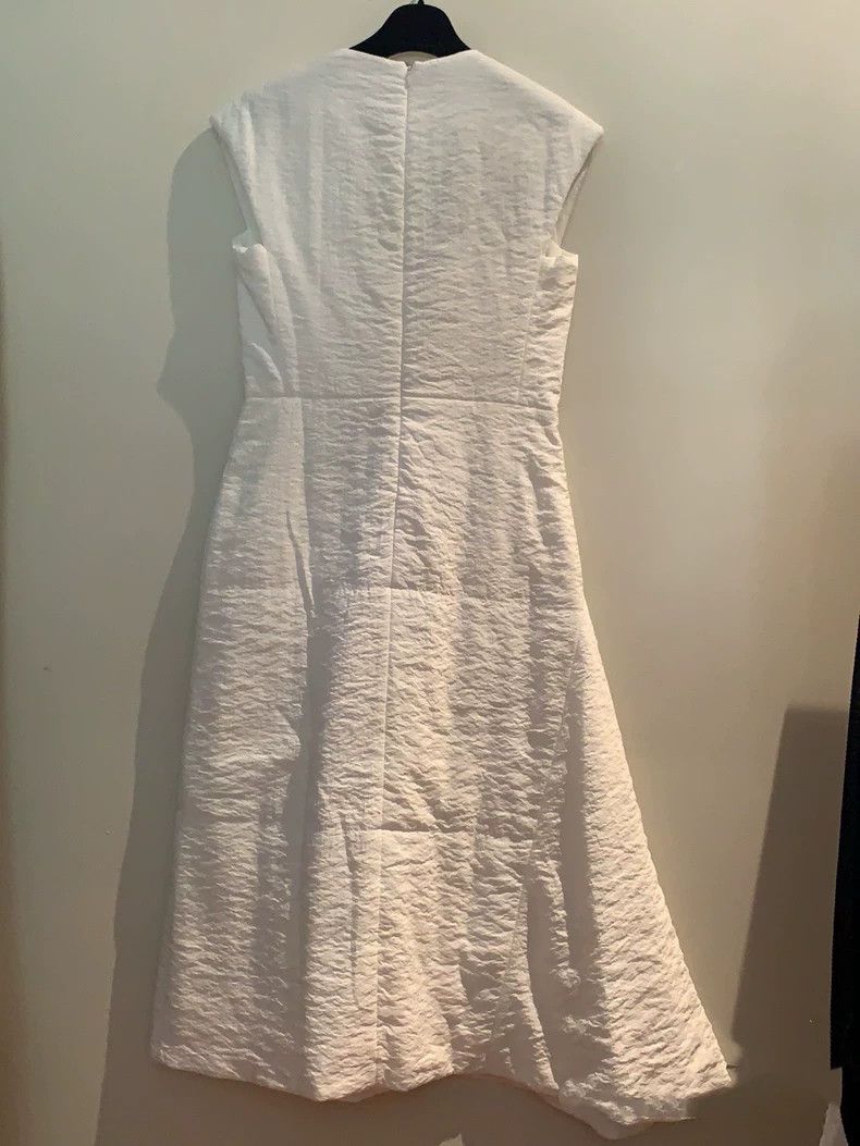 Jil Sander Jil Sander White Dress Size 4XL / US 24-26 - 5 Thumbnail