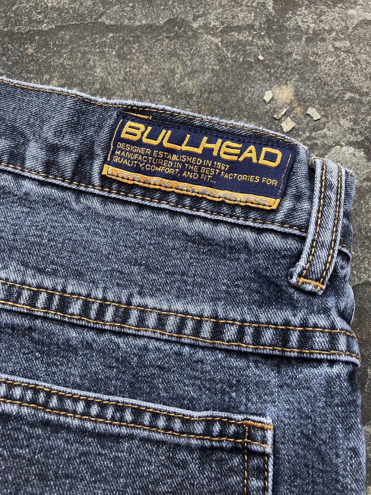 Bullhead Denim Co. Vintage Y2K Bullhead Denim Wide Leg Carpenter Jeans Size US 38 / EU 54 - 7 Thumbnail