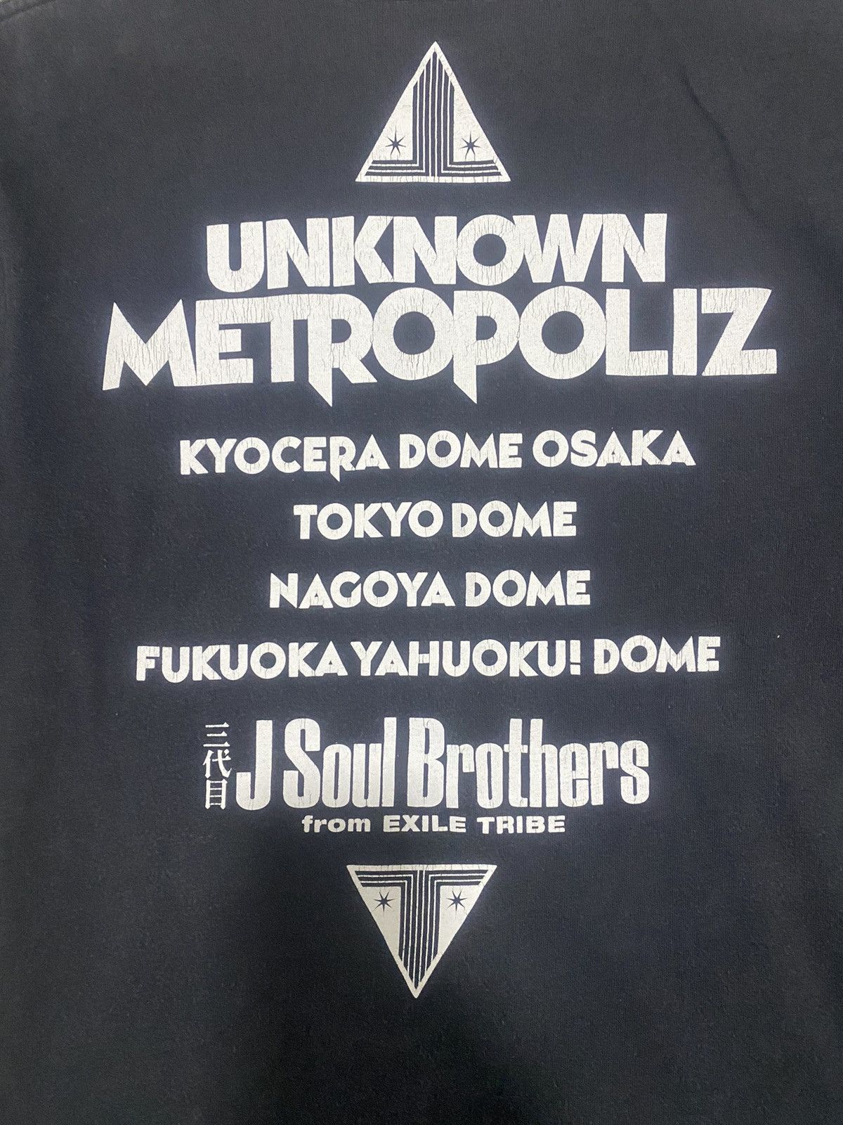 Band Tees × Japanese Brand J Soul Brothers Unknown Metropoliz 2017 live tour Tee Size US M / EU 48-50 / 2 - 4 Thumbnail