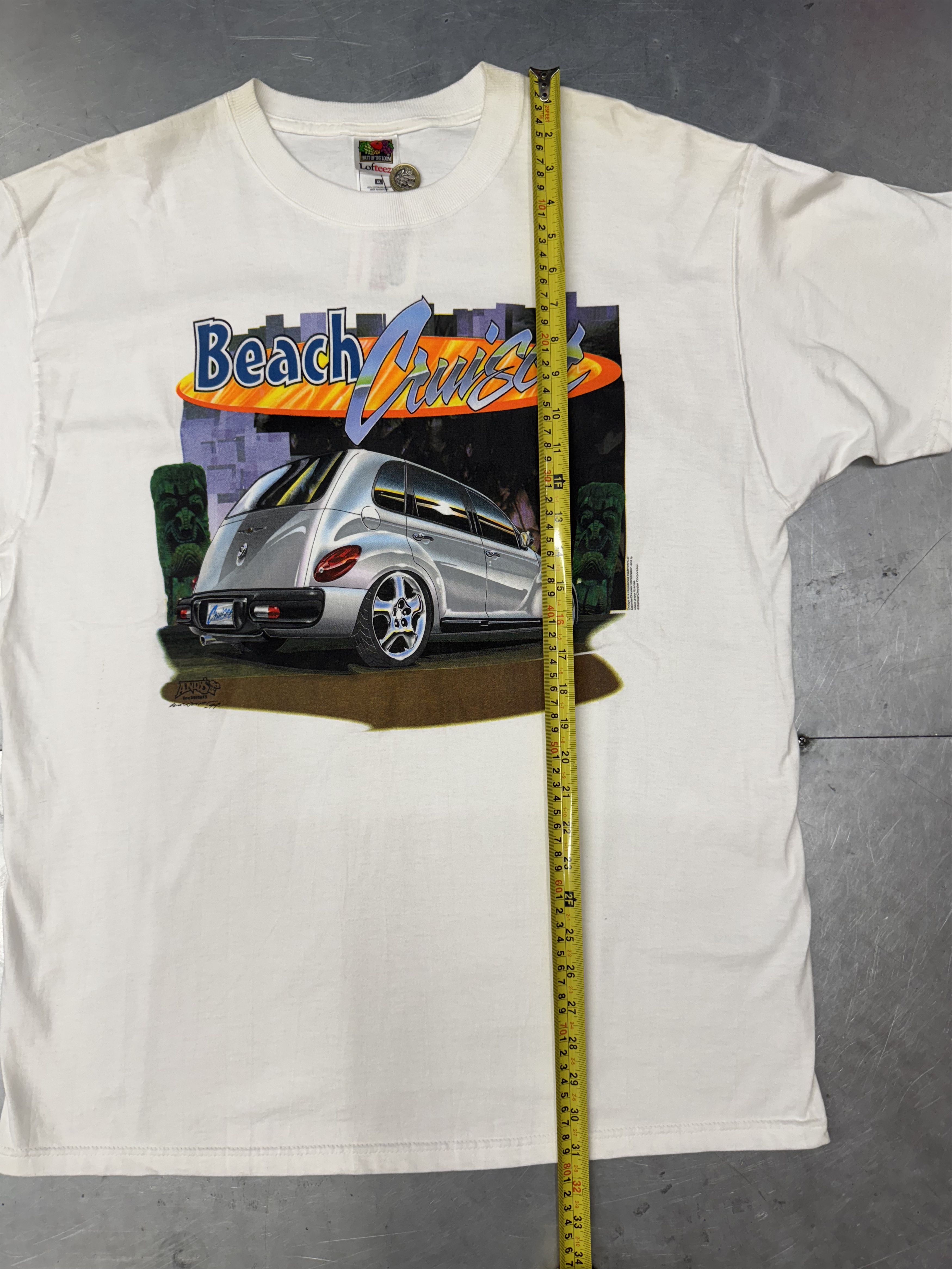 Fruit Of The Loom Beach Cruiser Tshirt Size US XL / EU 56 / 4 - 2 Thumbnail