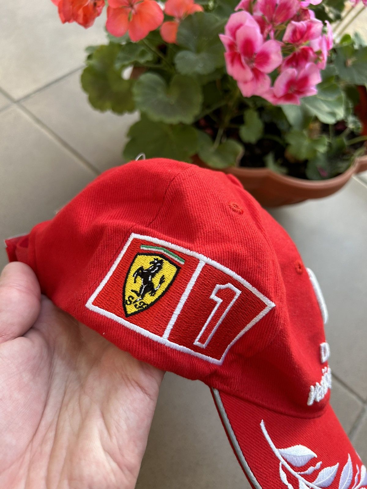 Ferrari × Vintage Cap Ferrari Michael Schumacher 2000 Size ONE SIZE - 2 Thumbnail