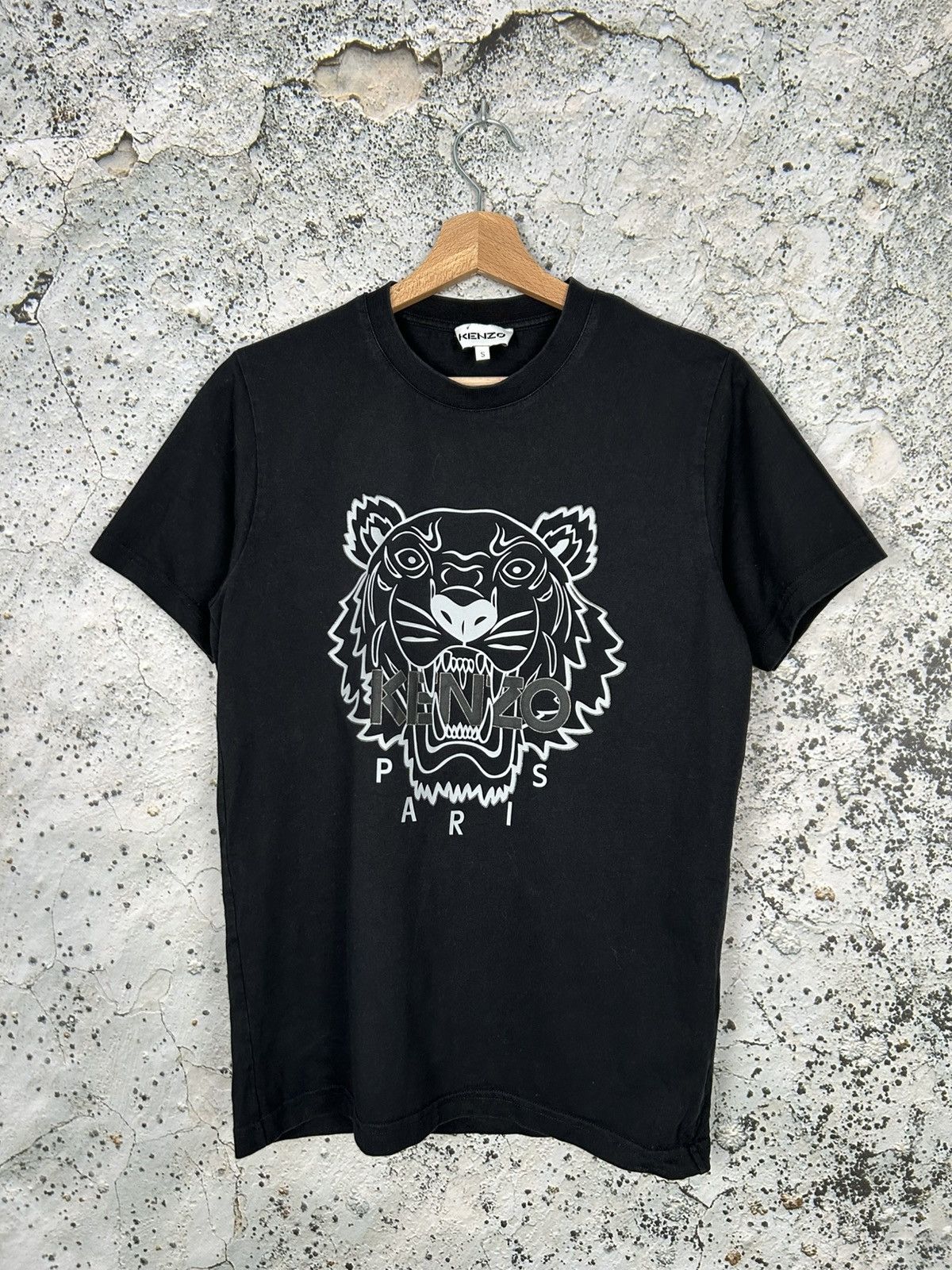 Kenzo Paris Tiger Graphic Tee Streetwear Designer Rare