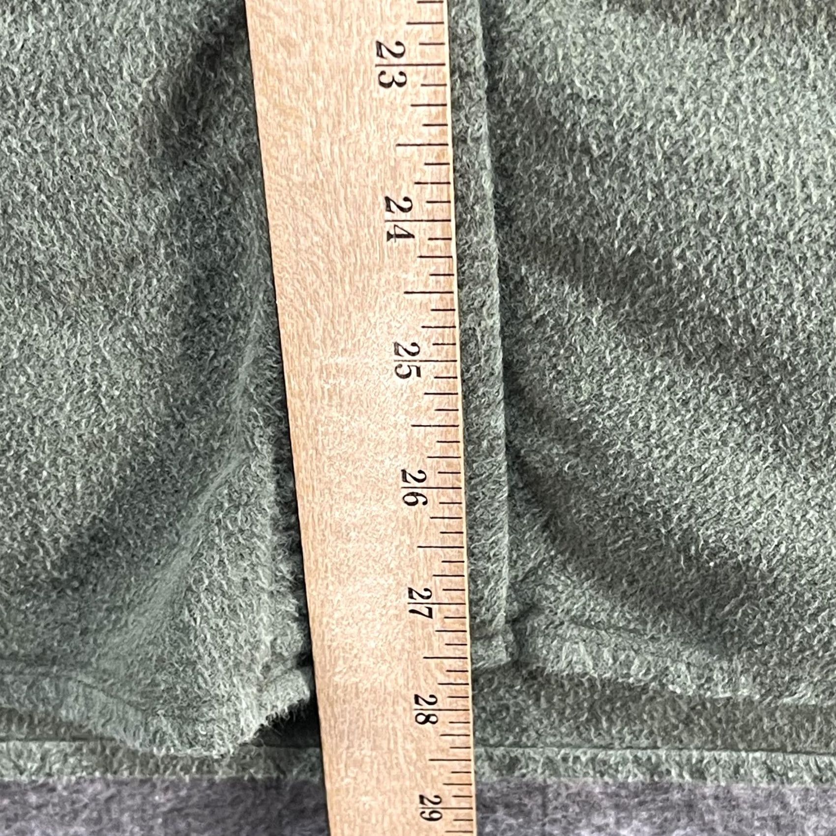 Eddie Bauer Eddie Bauer Fleece Shirt Jacket Mens Large Olive Green Button Front Shacket Size US L / EU 52-54 / 3 - 8 Thumbnail
