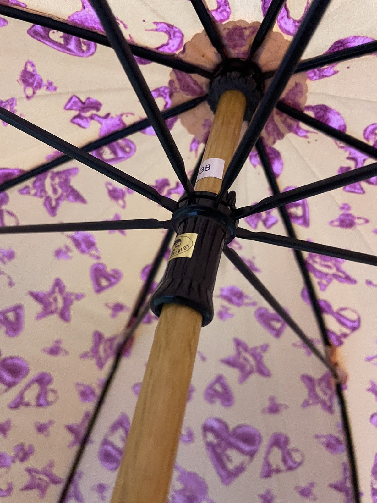 Vivienne Westwood Vivienne Westwood “Orb Skull Love “ Umbrella Size ONE SIZE - 9 Thumbnail