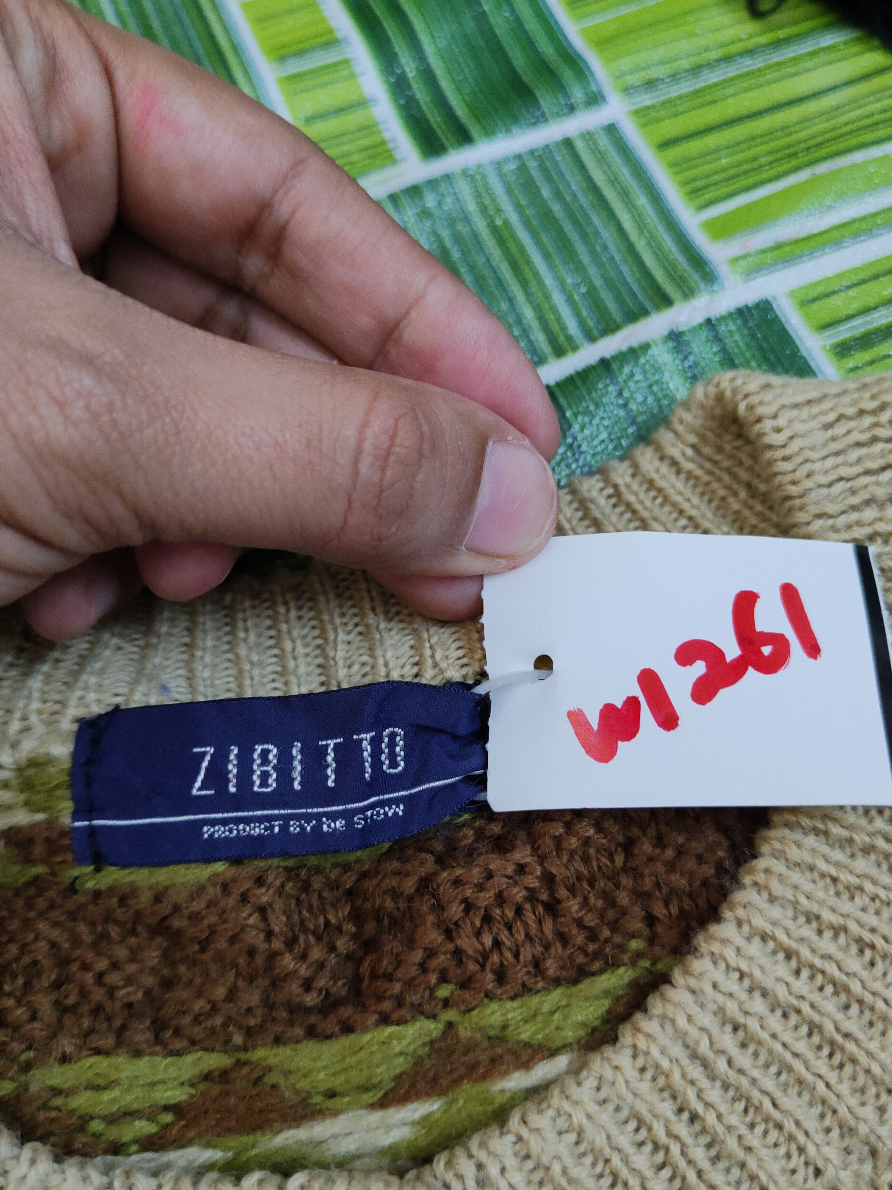 Vintage Zibitto Brown Knitwear Cardigan Crop Tops #W1261 Size S / US 4 / IT 40 - 11 Thumbnail
