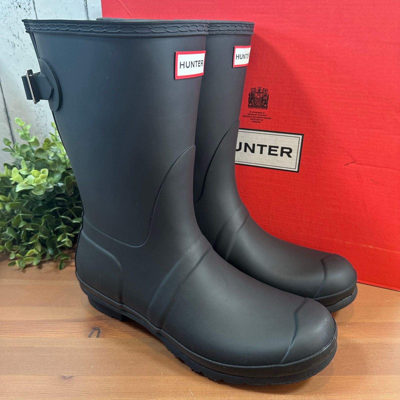 Hunter Hunter Original Back Adjustable Short Rain Boots Size 10 Size US 10 / IT 40 - 2 Thumbnail