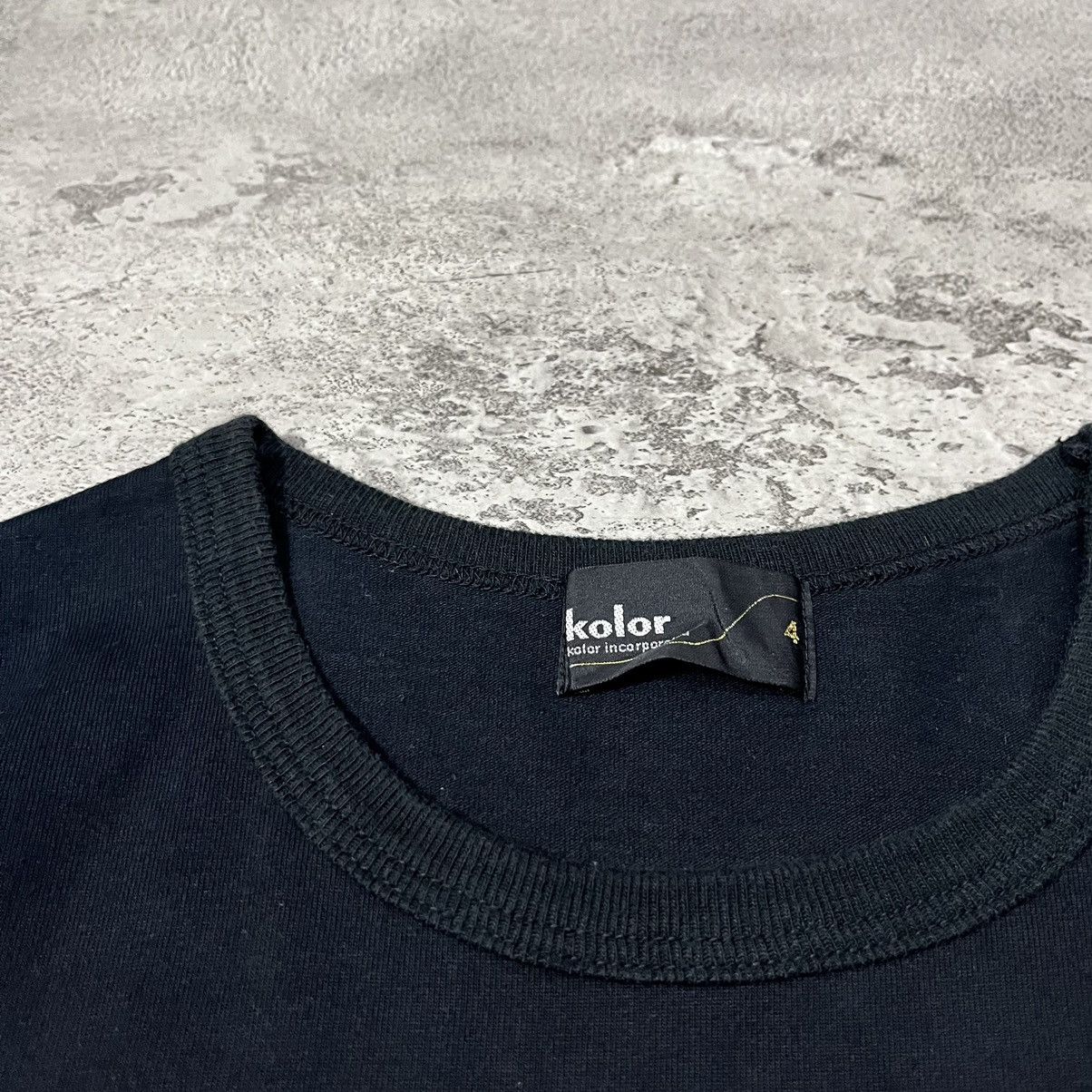 Kolor kolor Japan UNEVEN. SS Tee - Black Size US L / EU 52-54 / 3 - 8 Thumbnail