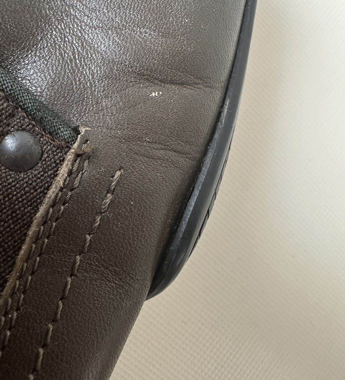 Prada Prada FW99 Leather square toe strap military boots Size US 8 / IT 38 - 17 Thumbnail