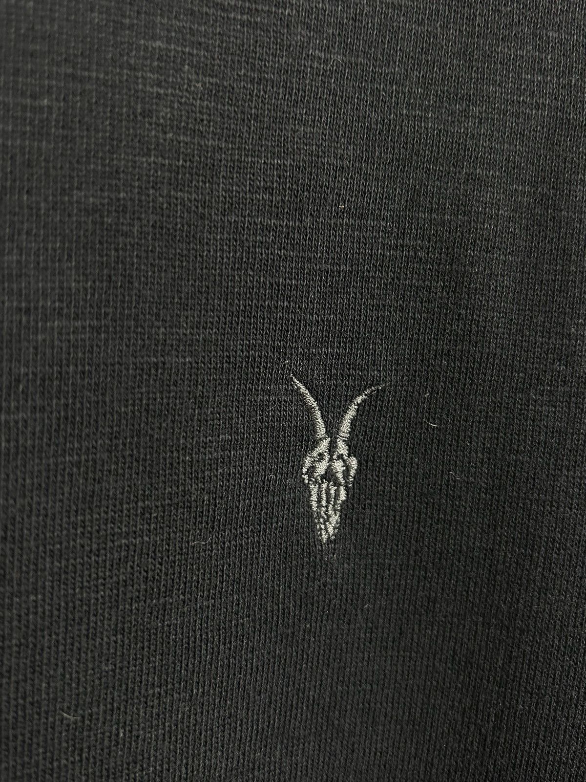 Allsaints Allsaints Small Embroidered Logo Zipped Hoodie In Black Size US S / EU 44-46 / 1 - 4 Thumbnail