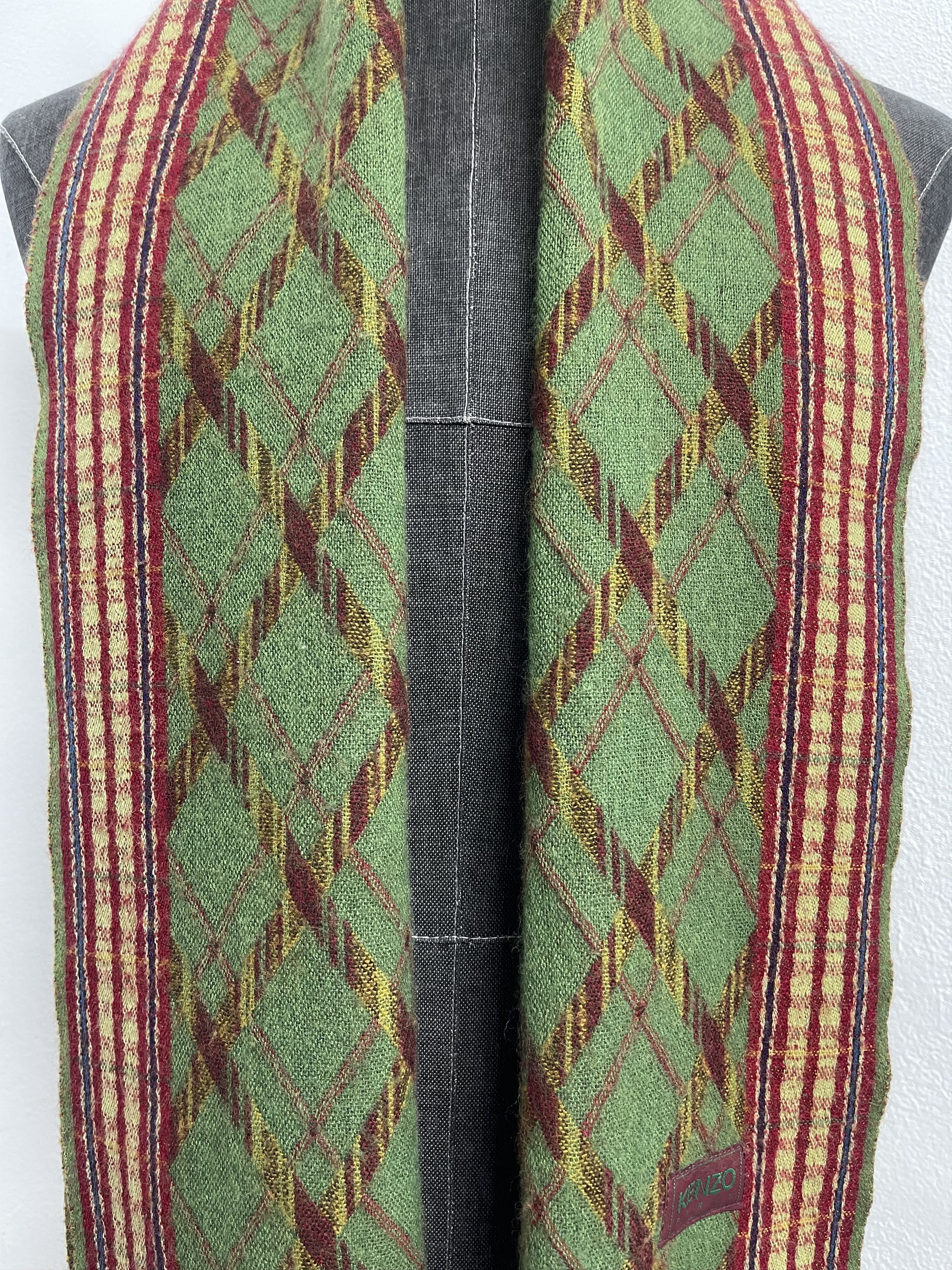 Kenzo Vintage Kenzo Paris Muffler Scarf- 6235 Size ONE SIZE - 4 Thumbnail