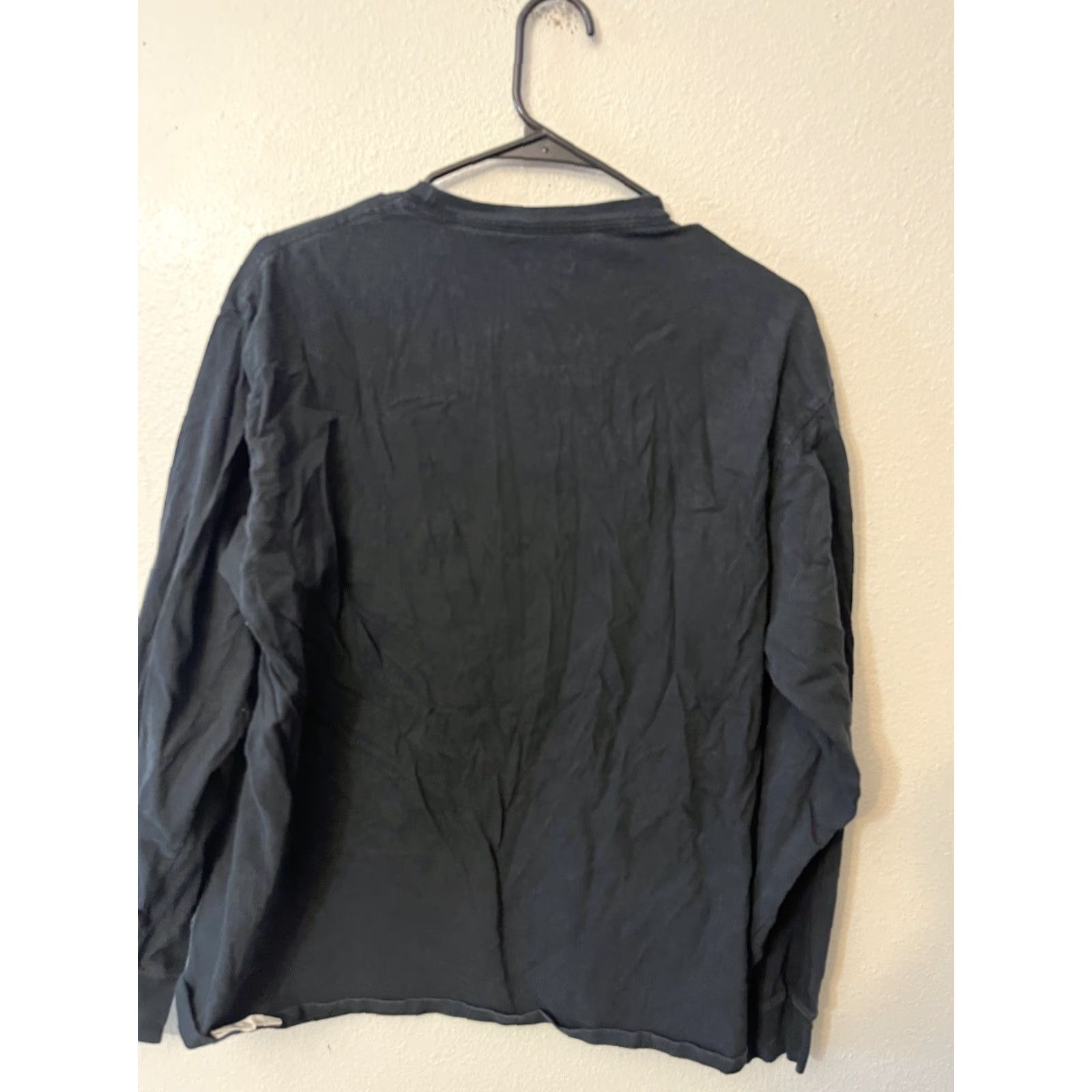 Champion Champion Mens T-Shirt Long Sleeve Logo Pullover Black L Size US L / EU 52-54 / 3 - 3 Thumbnail