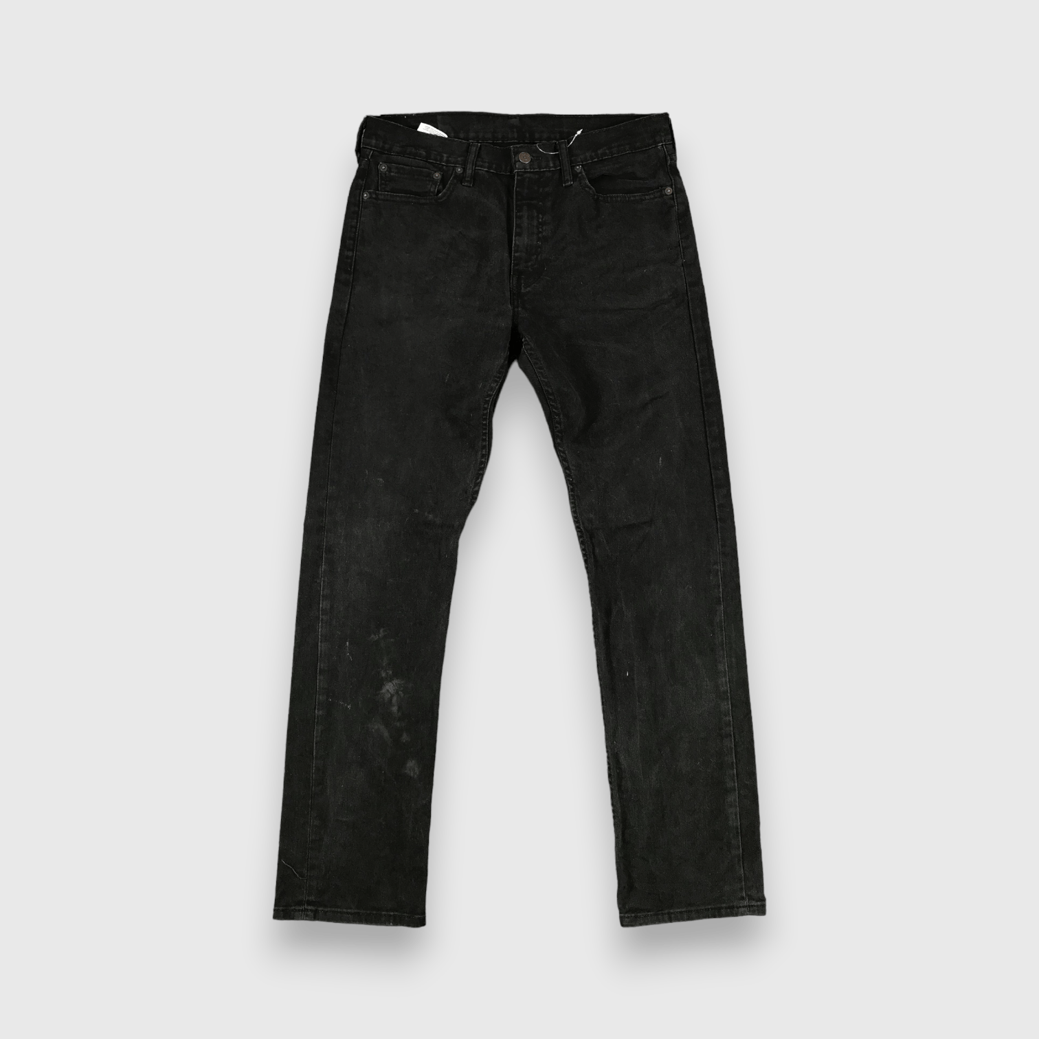 Levi's Dark Wash Denim Vintage Levis 513 Jeans Faded Black-J921 Size US 34 / EU 50 - 1 Thumbnail