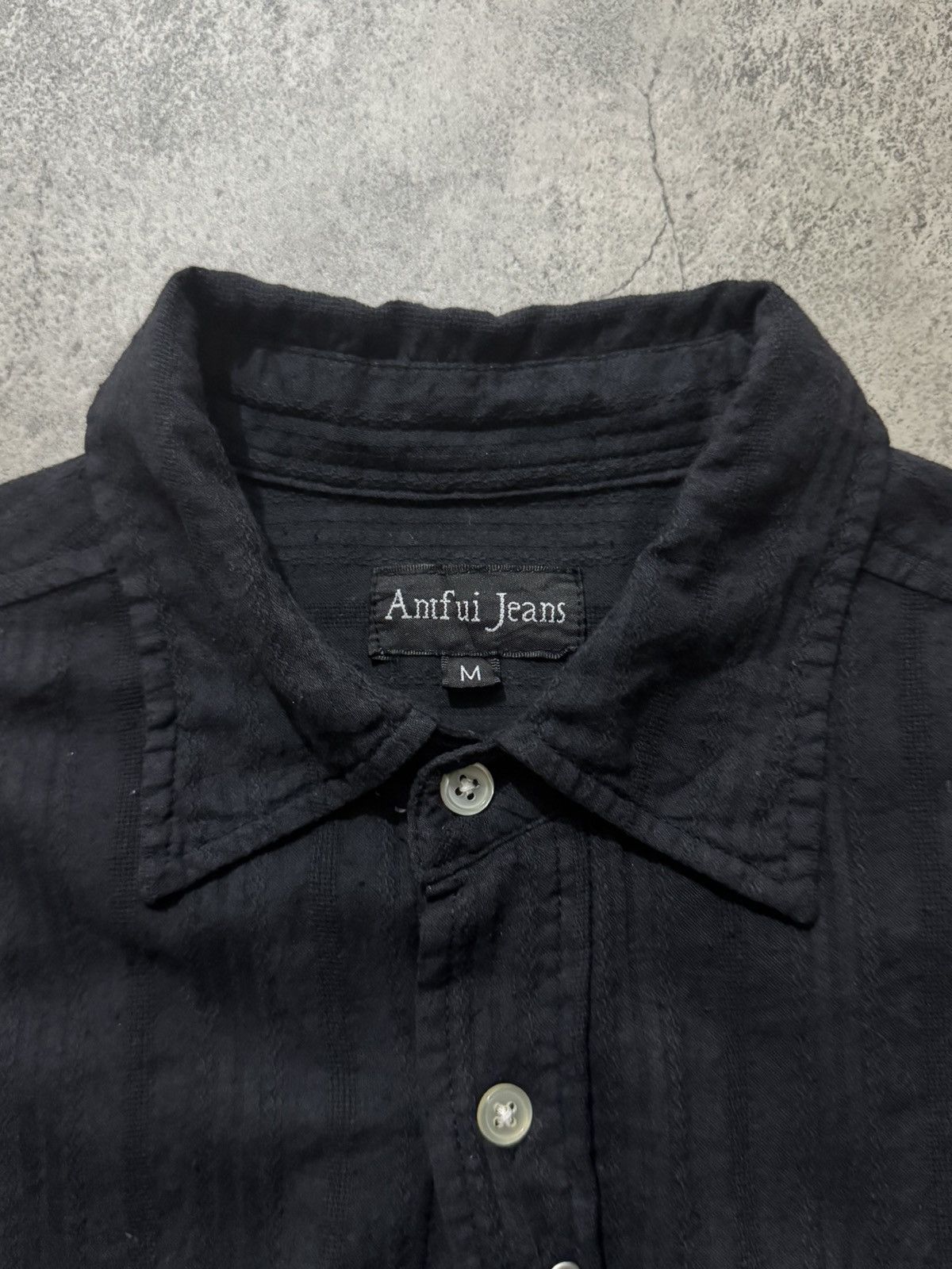 Hysteric Glamour Anfui jeans laced gothic grunge shirt Size US M / EU 48-50 / 2 - 8 Thumbnail