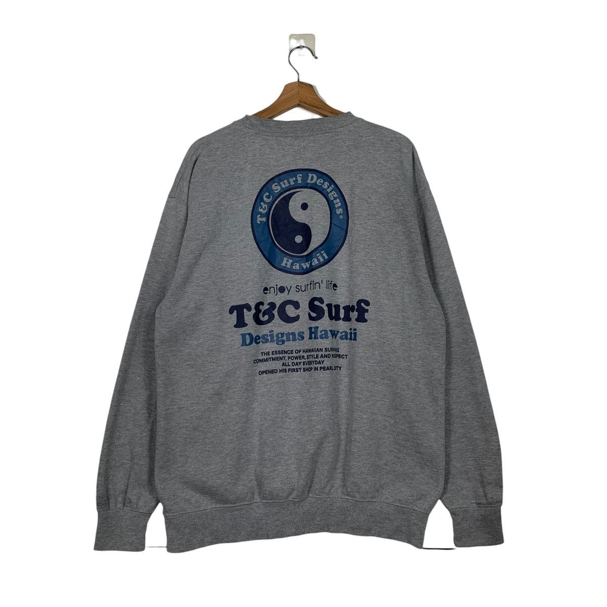 Other T&C Surf Hawaii Big Logo Sweatshirt Size US L / EU 52-54 / 3 - 7 Thumbnail