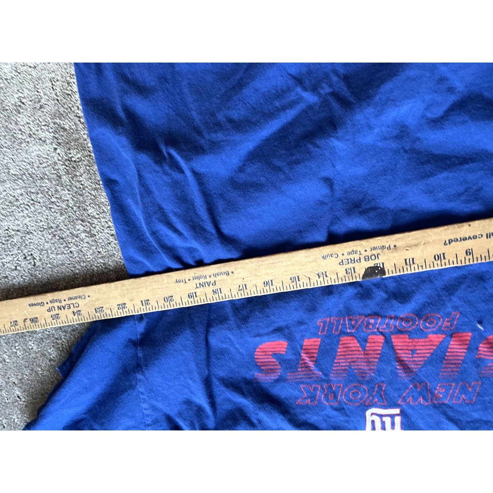 NFL VINTAGE? Actually item is pre-owned but not vintage. NY Giants NFL Team Apparel T-Shirt Men XL Blue 50/50 Cotton-Poly Adult XL Size US XL / EU 56 / 4 - 5 Thumbnail