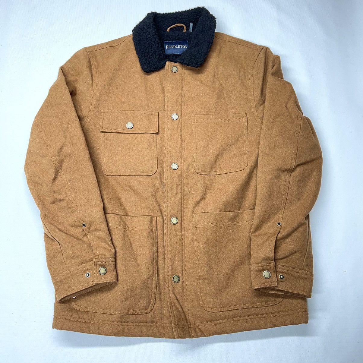 Pendleton Button Up Dry Goods Canvas newest Jacket Size L New!