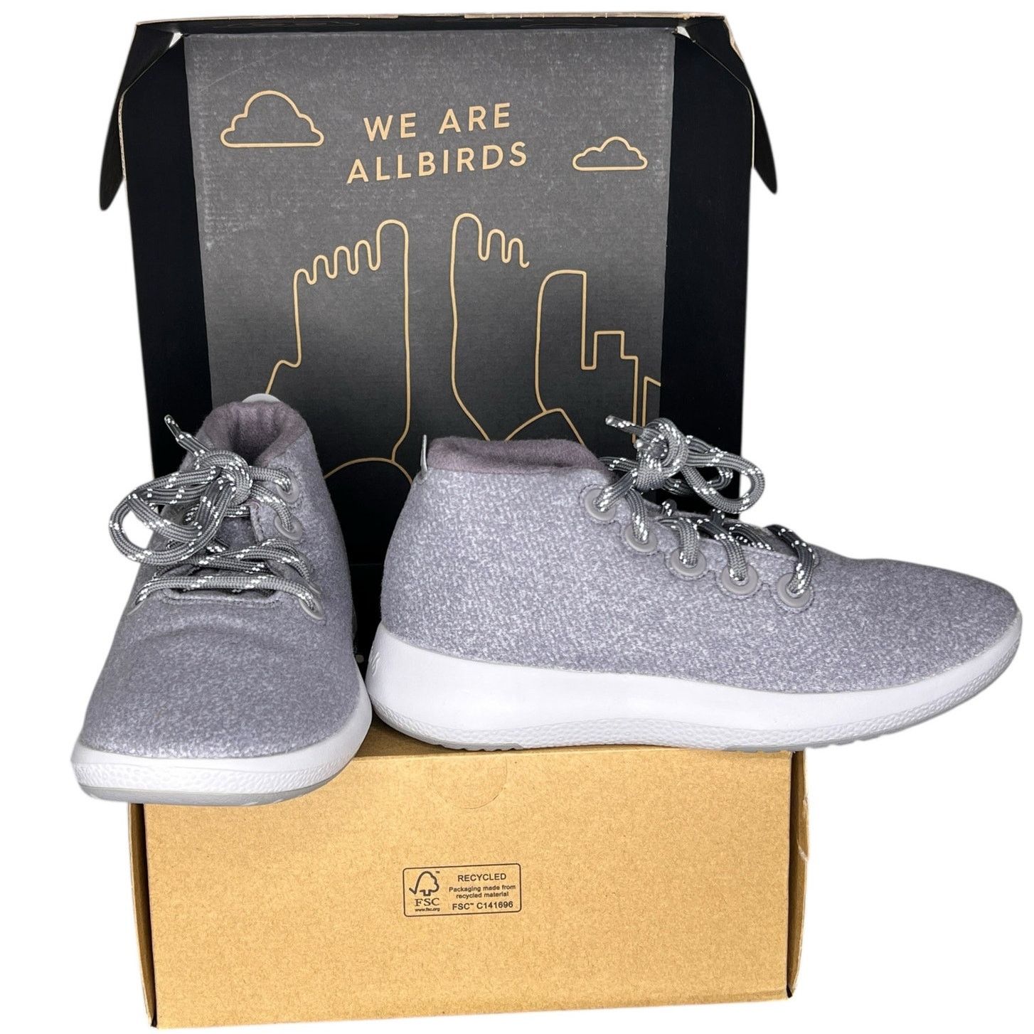 Allbirds Wool Runner-Up Mizzle Sneakers Weather-Resistant Lightweight Size US 8 / IT 38 - 1 Thumbnail