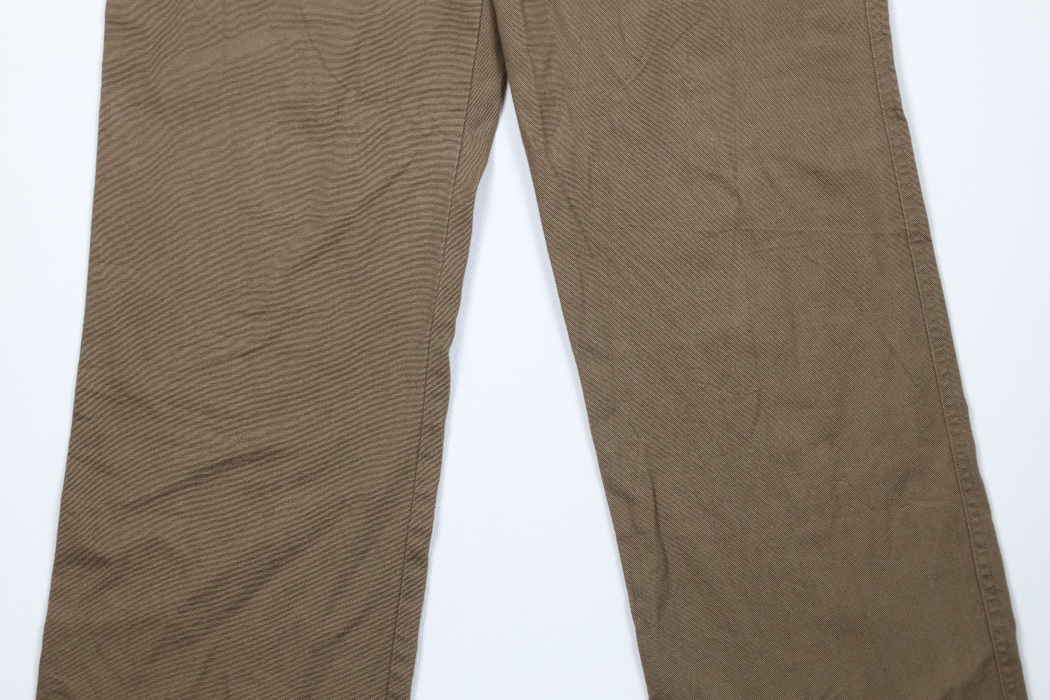 Patagonia Vintage Patagonia Faded Organic Cotton Wide Leg Pants Brown Size US 32 / EU 48 - 3 Thumbnail