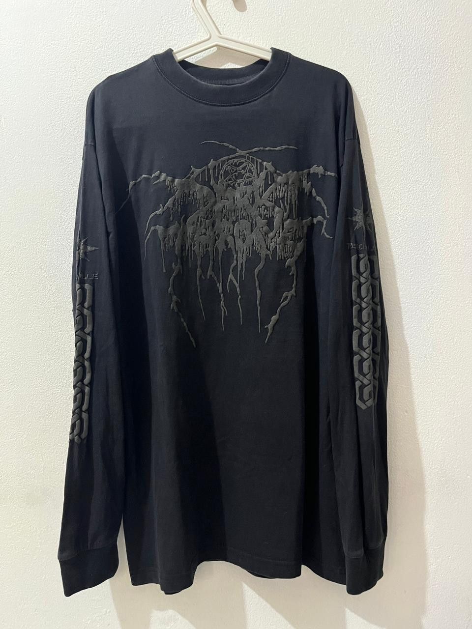 Vintage Vintage Darkthrone true Norwegian black metal 90s Size US XL / EU 56 / 4 - 1 Thumbnail