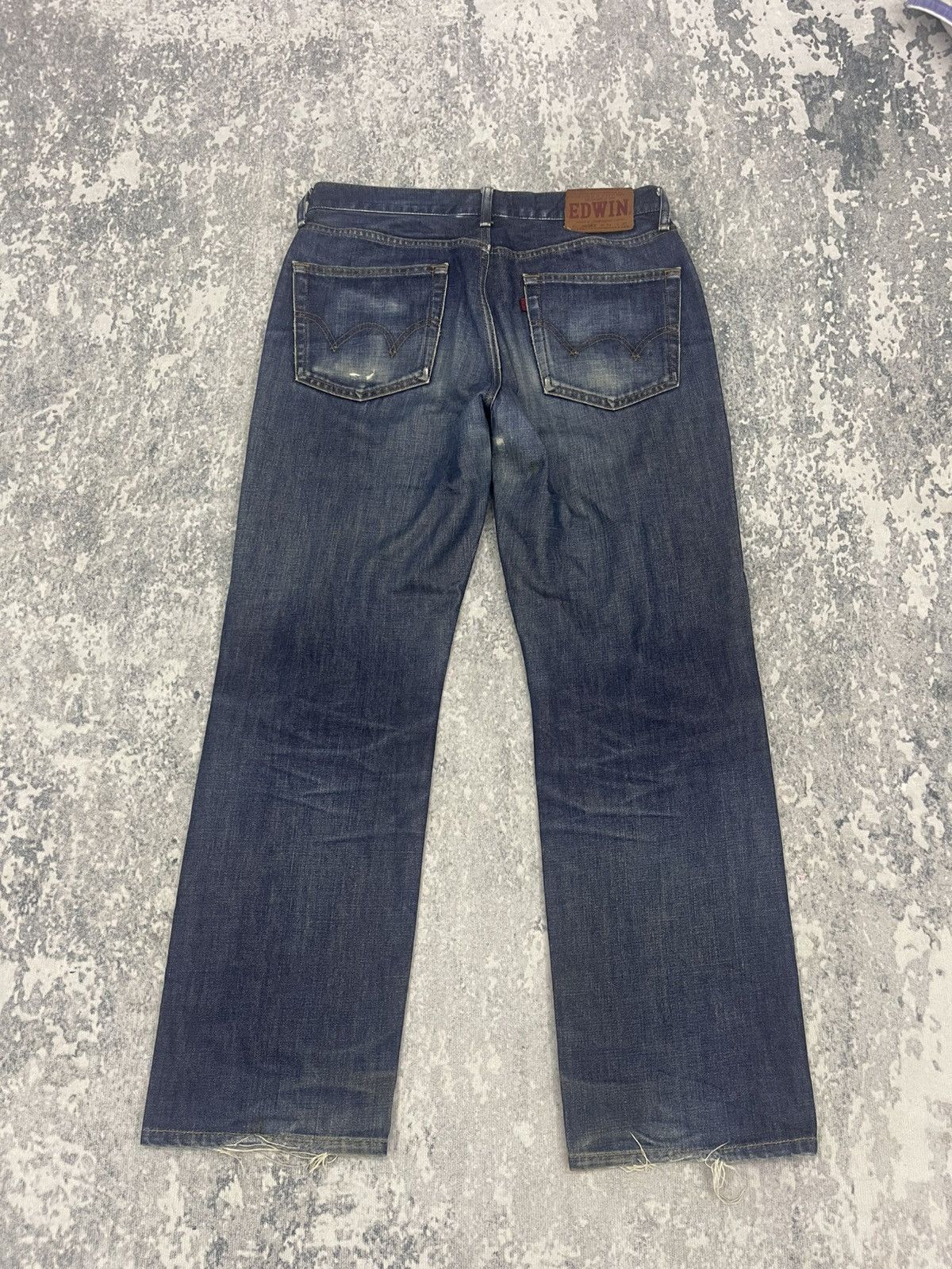 Edwin Vintage Edwin 503ZZ Japanese Denim Jeans - Straight Leg Size US 34 / EU 50 - 9 Thumbnail