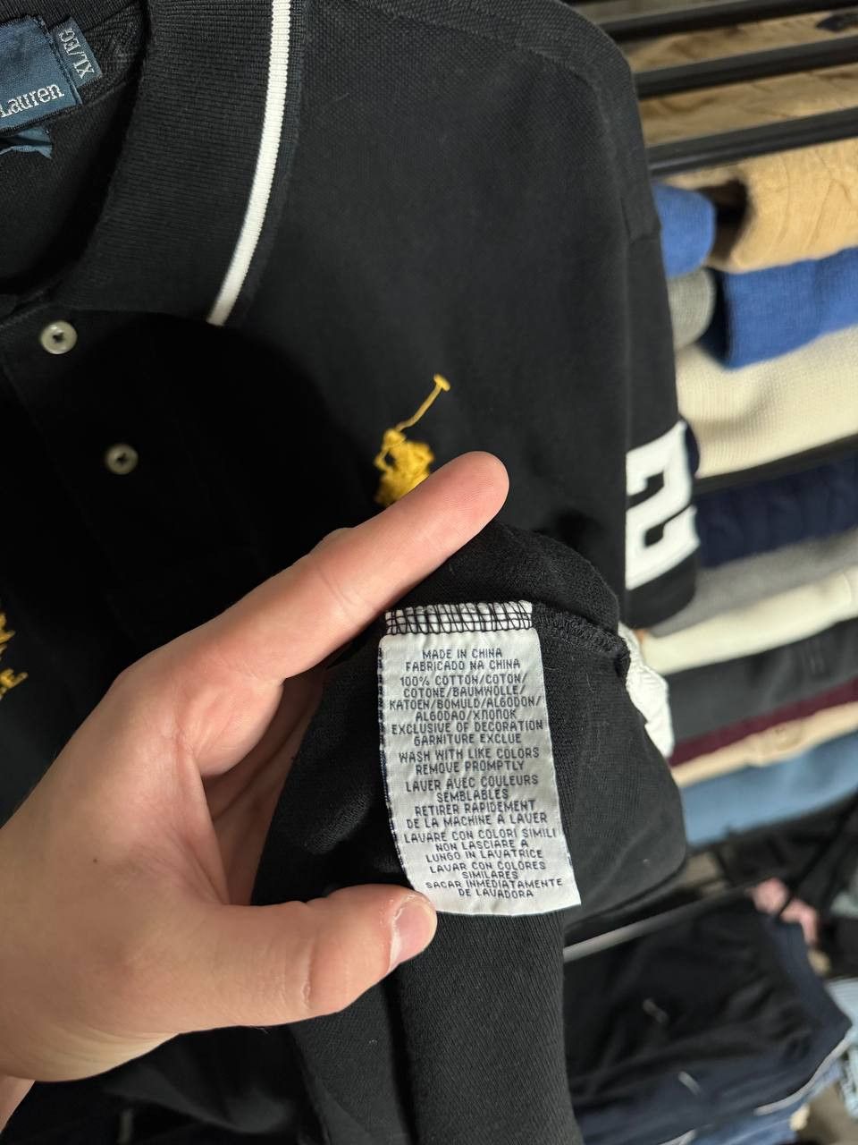 Polo Ralph Lauren Vintage Very Rare Polo Ralph Lauren Dubai Chief Keef Polo Size US XL / EU 56 / 4 - 10 Thumbnail