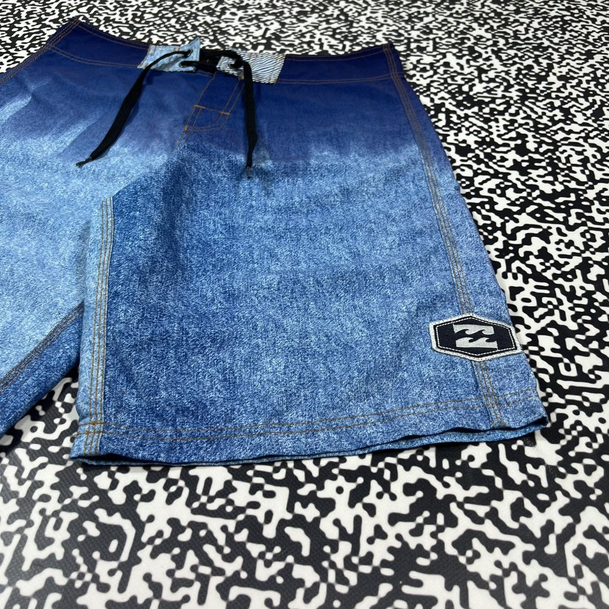 Billabong Vintage Y2K Billabong Wave Print Surf Retro Style Shorts Size US 32 / EU 48 - 10 Thumbnail