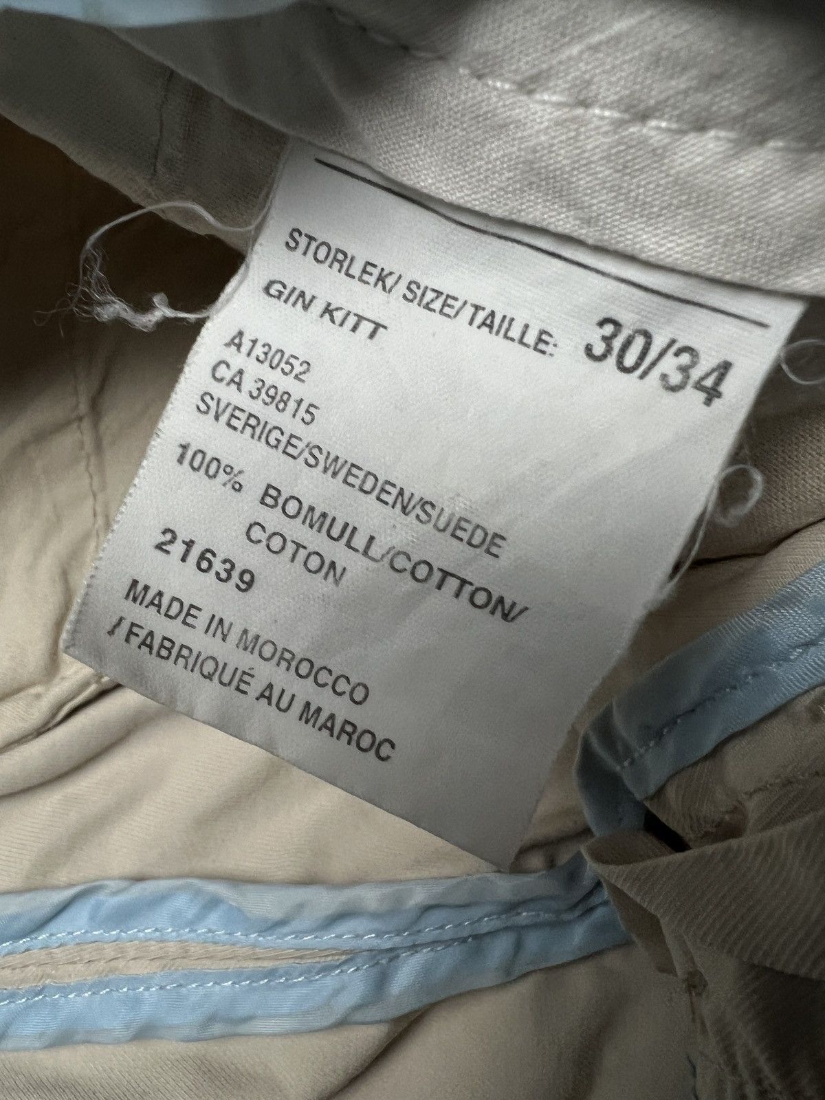 Acne Studios Acne Studios Gin Kitt Acne Pants 30/34 Size US 30 / EU 46 - 11 Thumbnail