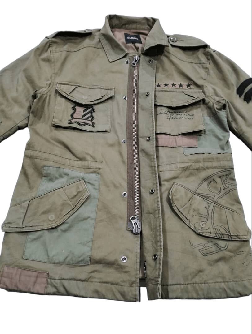 Vanquish RARE🔥Black By Vanquish Military Jacket Style Size US M / EU 48-50 / 2 - 4 Thumbnail