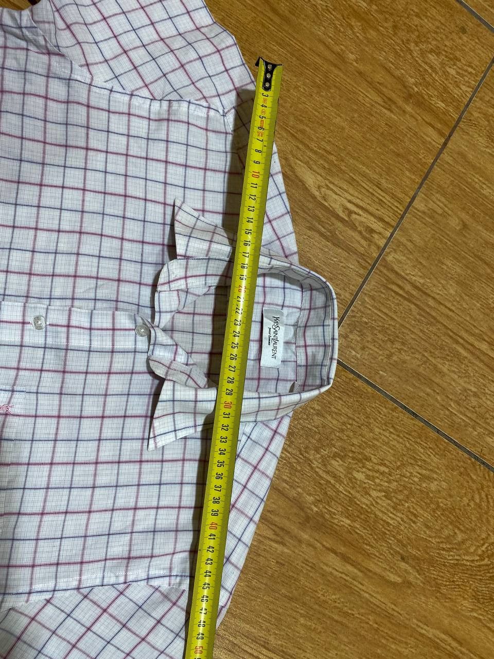 Yves Saint Laurent Yves Saint Laurent YSL Mens Short Sleeve Shirt Size US M / EU 48-50 / 2 - 4 Thumbnail