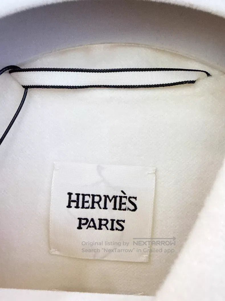 Hermes Hermes White cashmere soft and versatile vest jacket Size XXS / US 00 / IT 34 - 5 Thumbnail